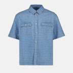 Camisas Chemise en denim Givenchy Azul Homme