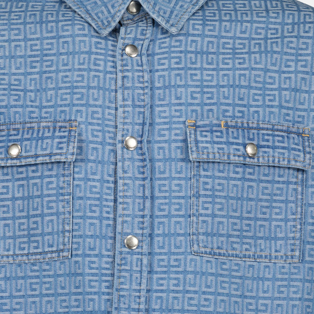 Camisas Chemise en denim Givenchy Azul Homme