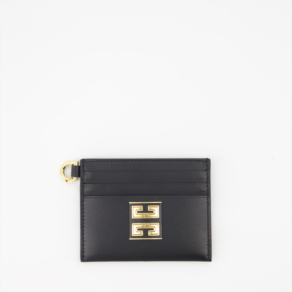 スモールレザーグッズ 4Gカードホルダー Givenchy 黒 女性