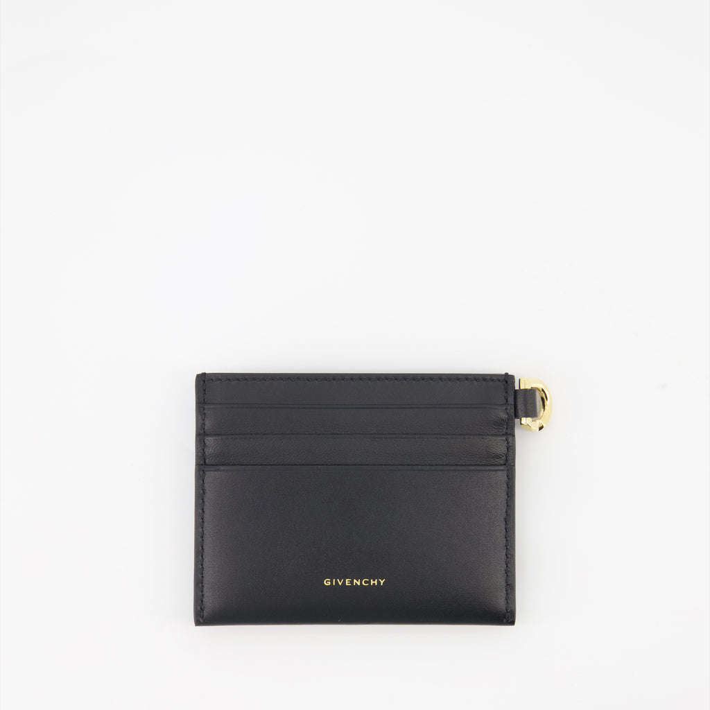 スモールレザーグッズ 4Gカードホルダー Givenchy 黒 女性