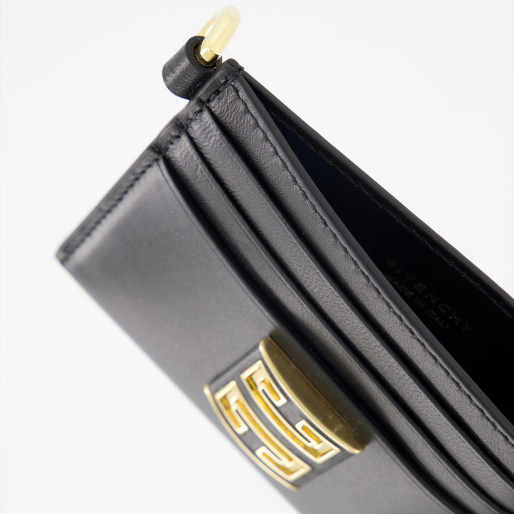 スモールレザーグッズ 4Gカードホルダー Givenchy 黒 女性