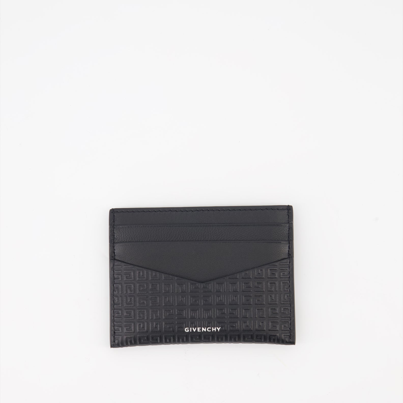 Small leather goods Micro 4G Leather Card Holder Givenchy Black Man