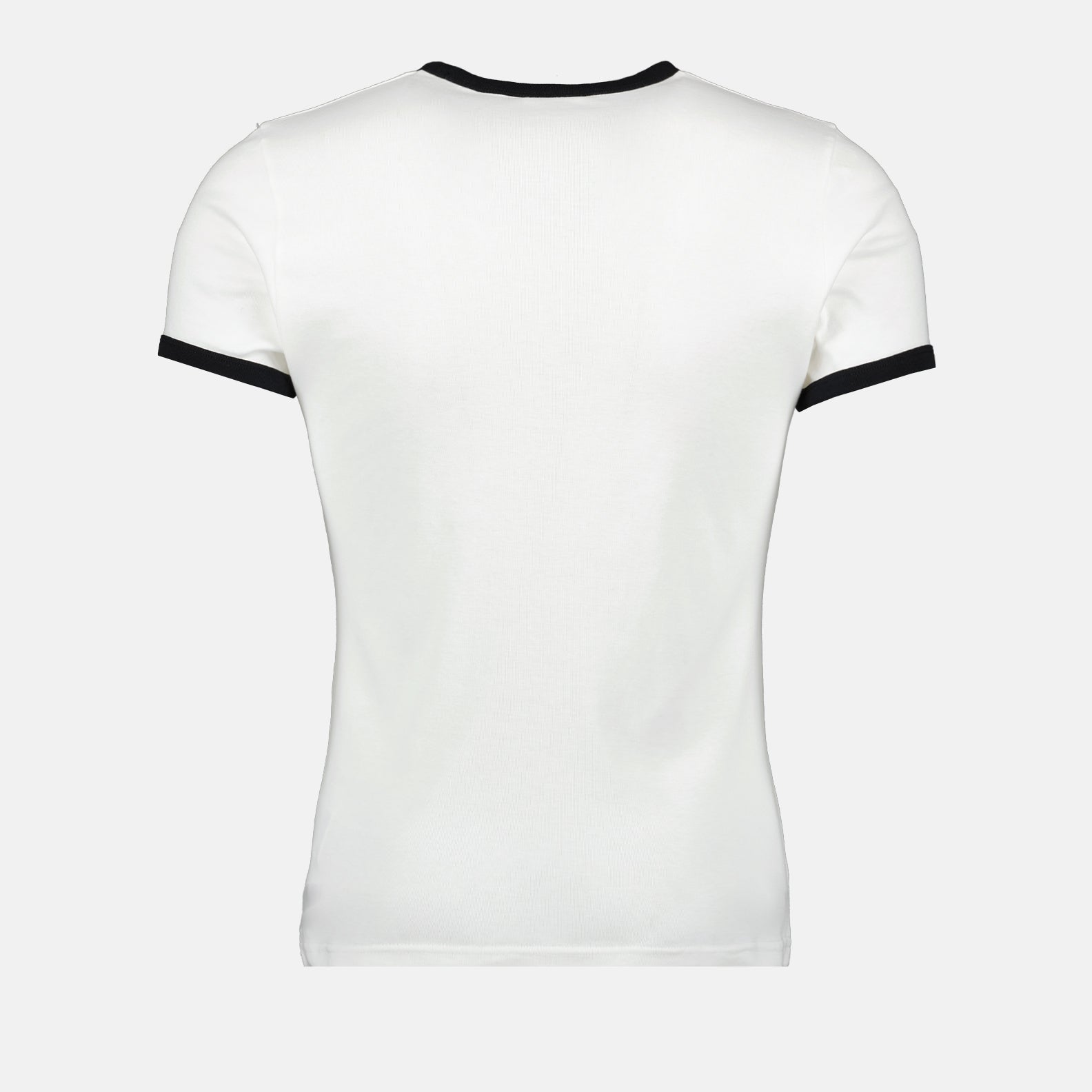 Camisetas T-shirt contraste Réédition Courrèges Blanco Homme