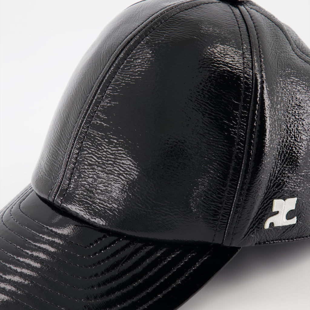 Hats, caps and beanies Vinyl Cap Reissue Courrèges Black Man