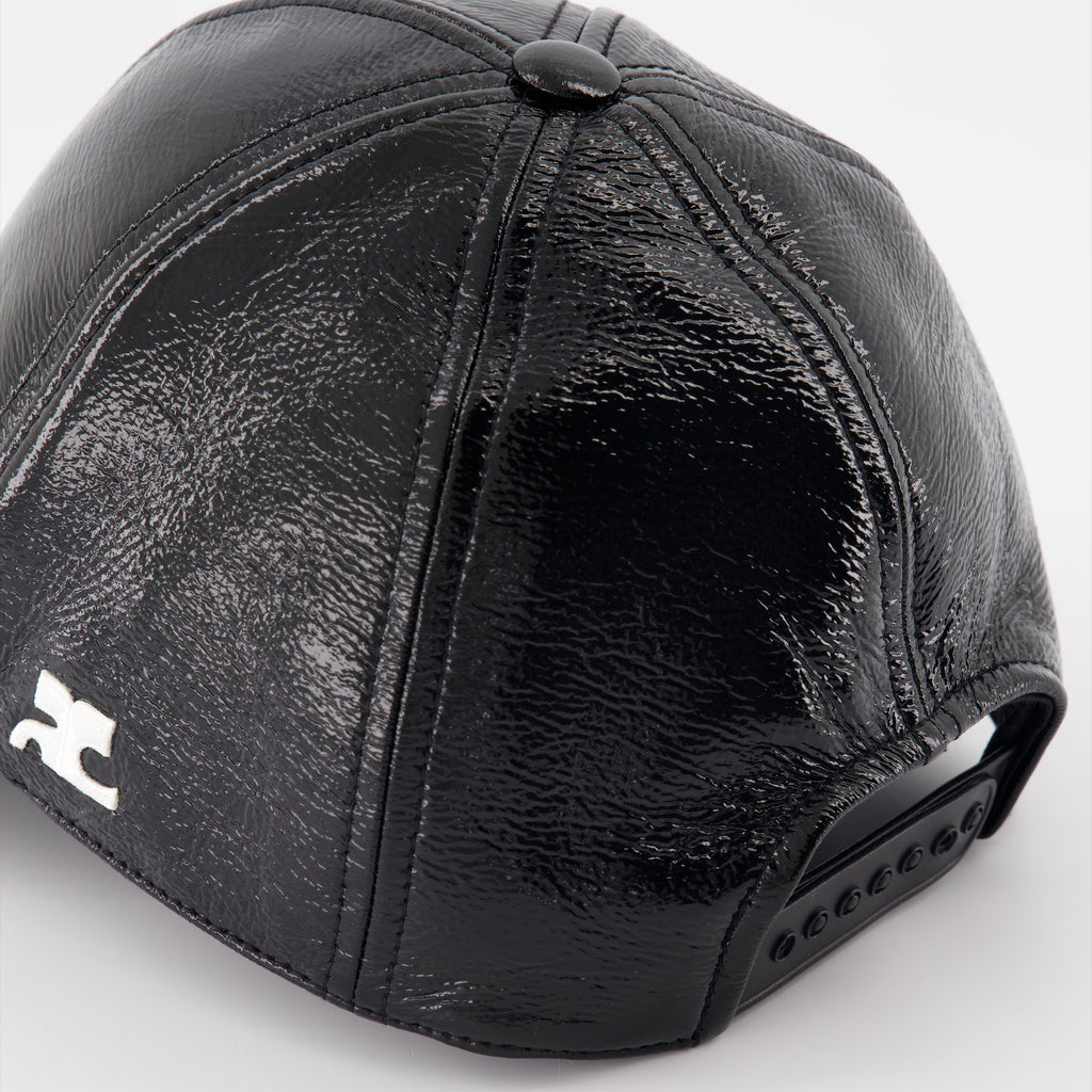 Hats, caps and beanies Vinyl Cap Reissue Courrèges Black Man