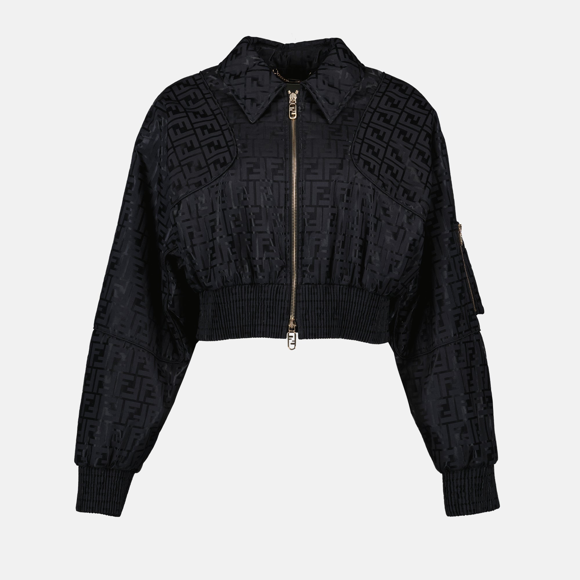Jackets Bomber FF Fendi Black Femme