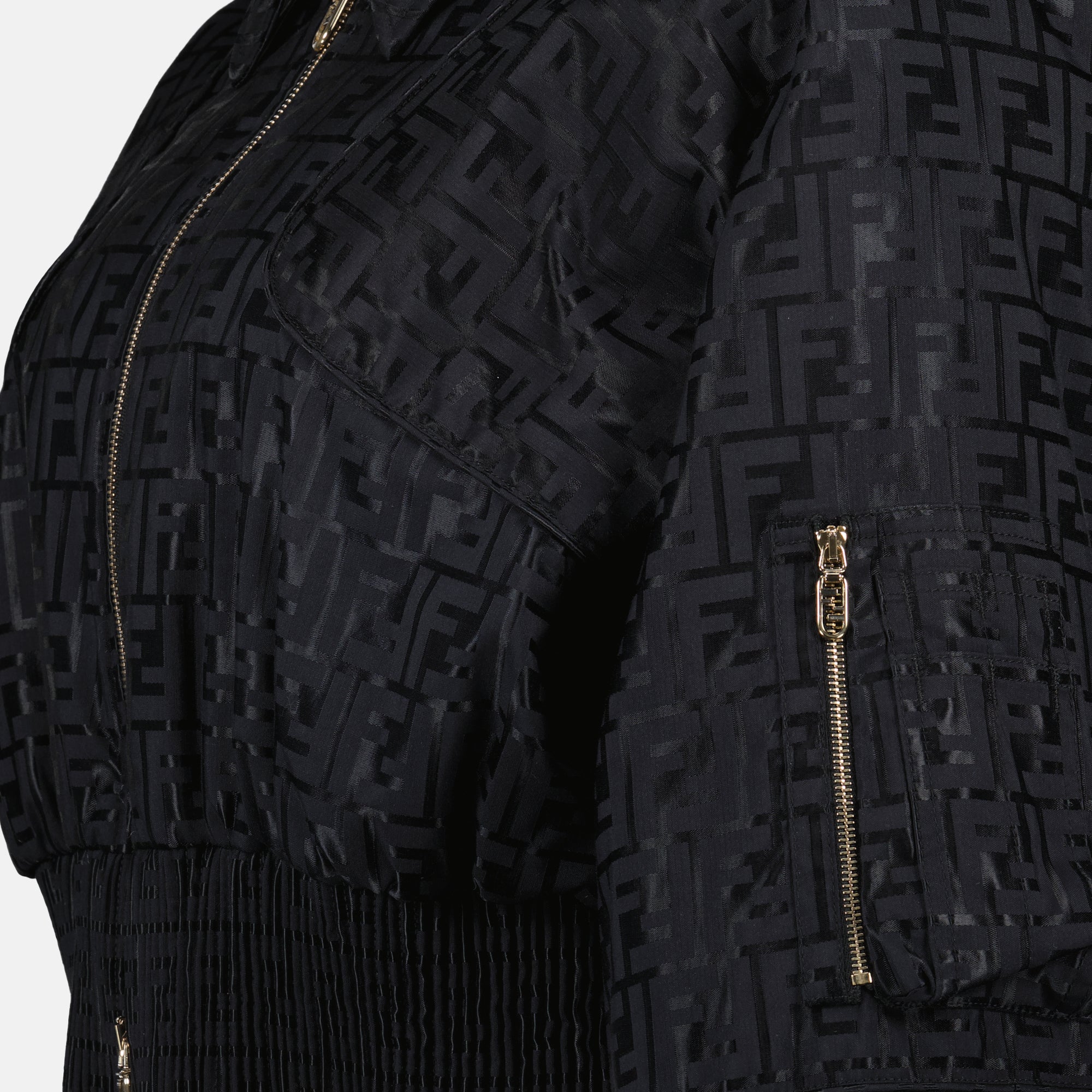 Jackets Bomber FF Fendi Black Femme