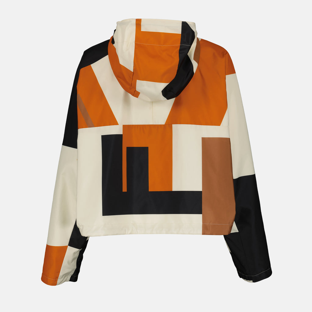 Jaquetas Coupe-vent réversible en nylon Fendi Bege Femme