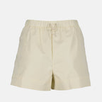 Shorts Short en nylon Fendi Beige Femme