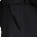 Pants Pantalon en mohair Fendi Black Femme