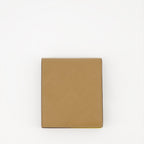 Small leather goods Portefeuille en cuir Fendi Shadow Fendi Beige Homme