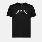 T-shirt T-Shirt AC Dritta Courrèges Nero Homme