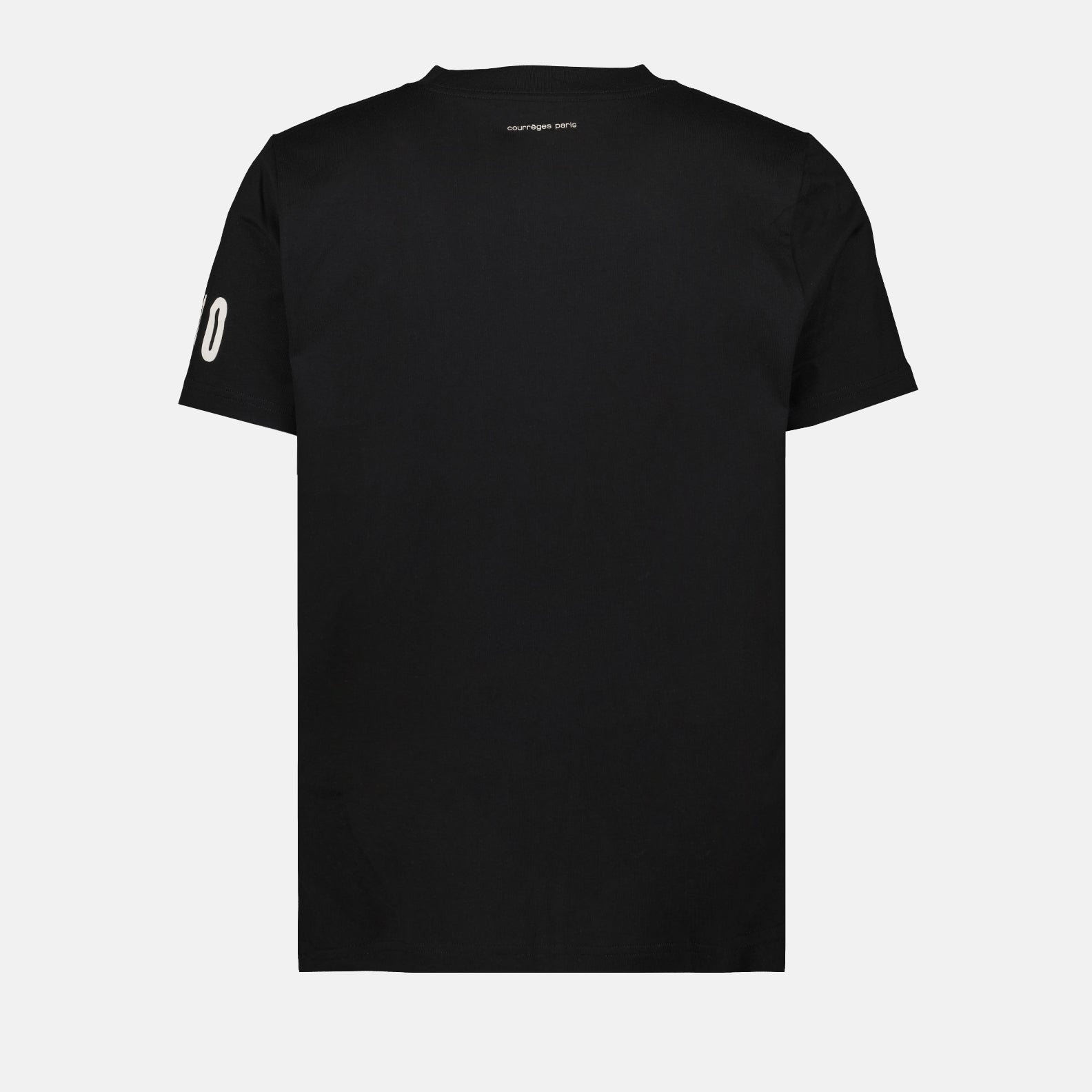 T-shirt T-Shirt AC Dritta Courrèges Nero Homme