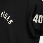 T-shirt T-Shirt AC Dritta Courrèges Nero Homme