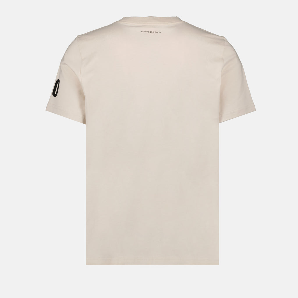 T-Shirts AC Straight T-Shirt Courrèges Beige Homme