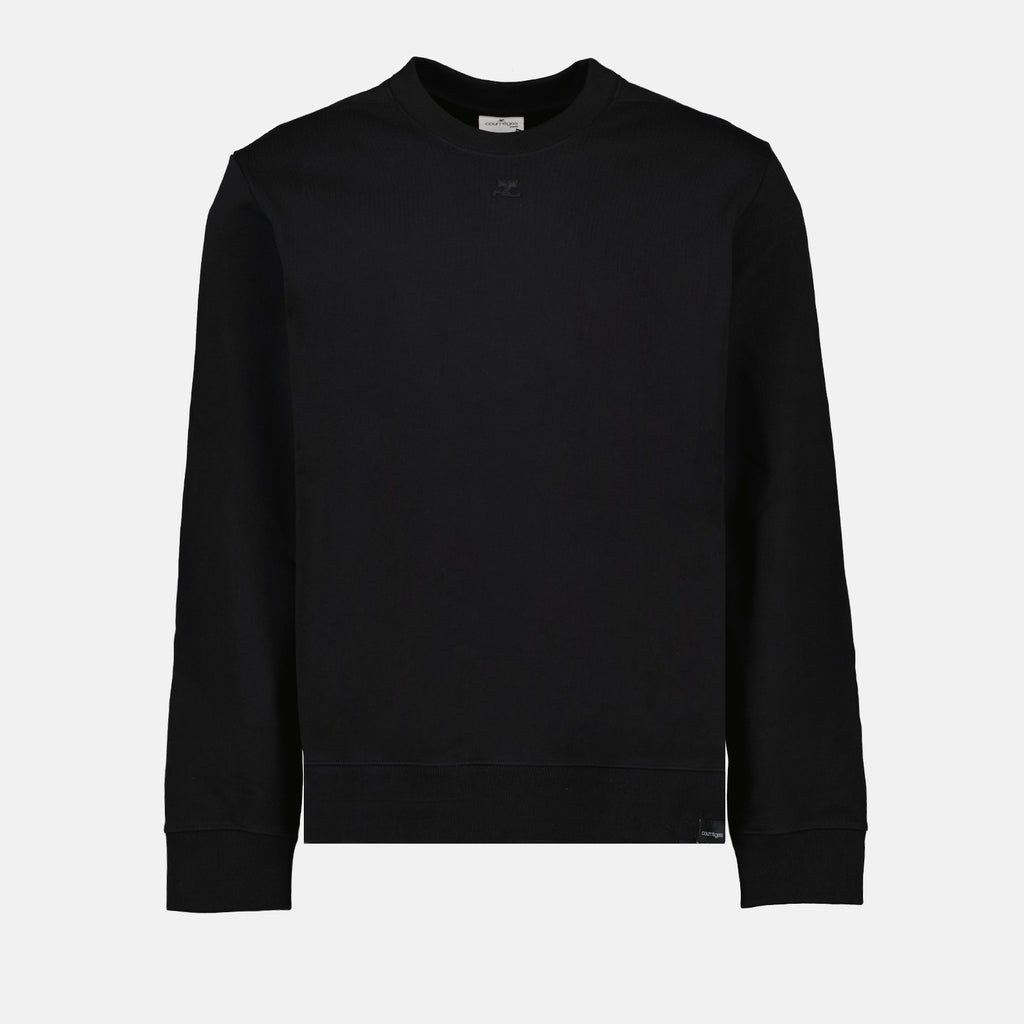 Sudaderas Sweatshirt AC en coton Courrèges Negro Homme