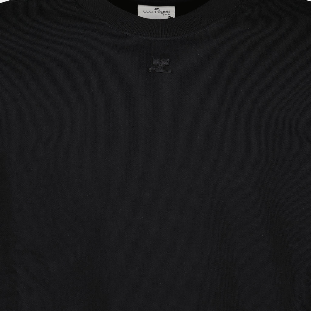Sudaderas Sweatshirt AC en coton Courrèges Negro Homme