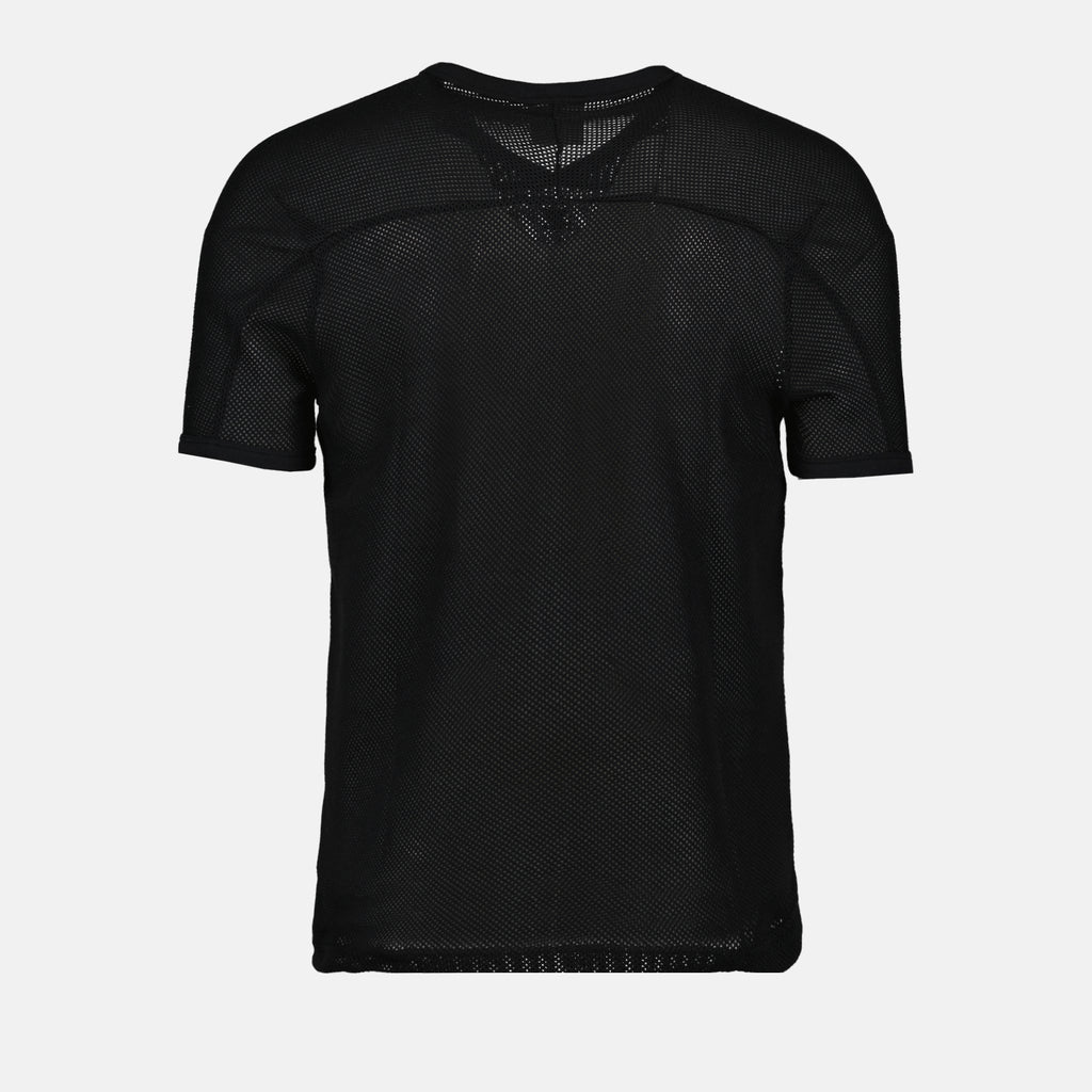 T-shirts T-shirt Baseball en mesh Courrèges Noir Homme