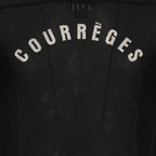 T-shirts T-shirt Baseball en mesh Courrèges Noir Homme