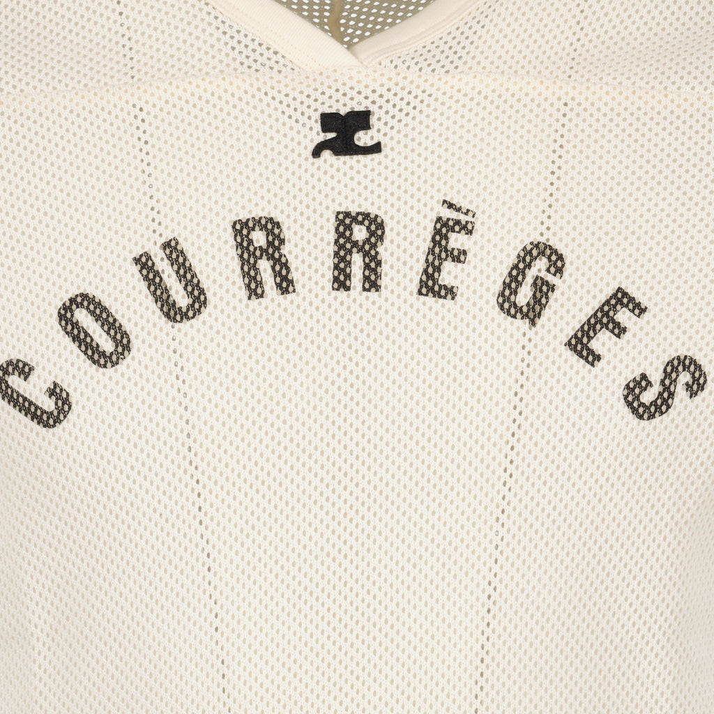 T-shirts Mesh Baseball T-shirt Courrèges Beige Man