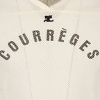 T-shirts Mesh Baseball T-shirt Courrèges Beige Man