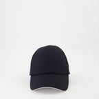 Chapeaux, casquettes et bonnets Casquette classique en coton Courrèges Noir Homme