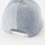 Chapeaux, casquettes et bonnets Casquette classique en denim Courrèges Bleu Homme