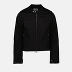 Jacken Bikerjacke Courrèges Schwarz Homme