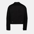 Jacken Bikerjacke Courrèges Schwarz Homme