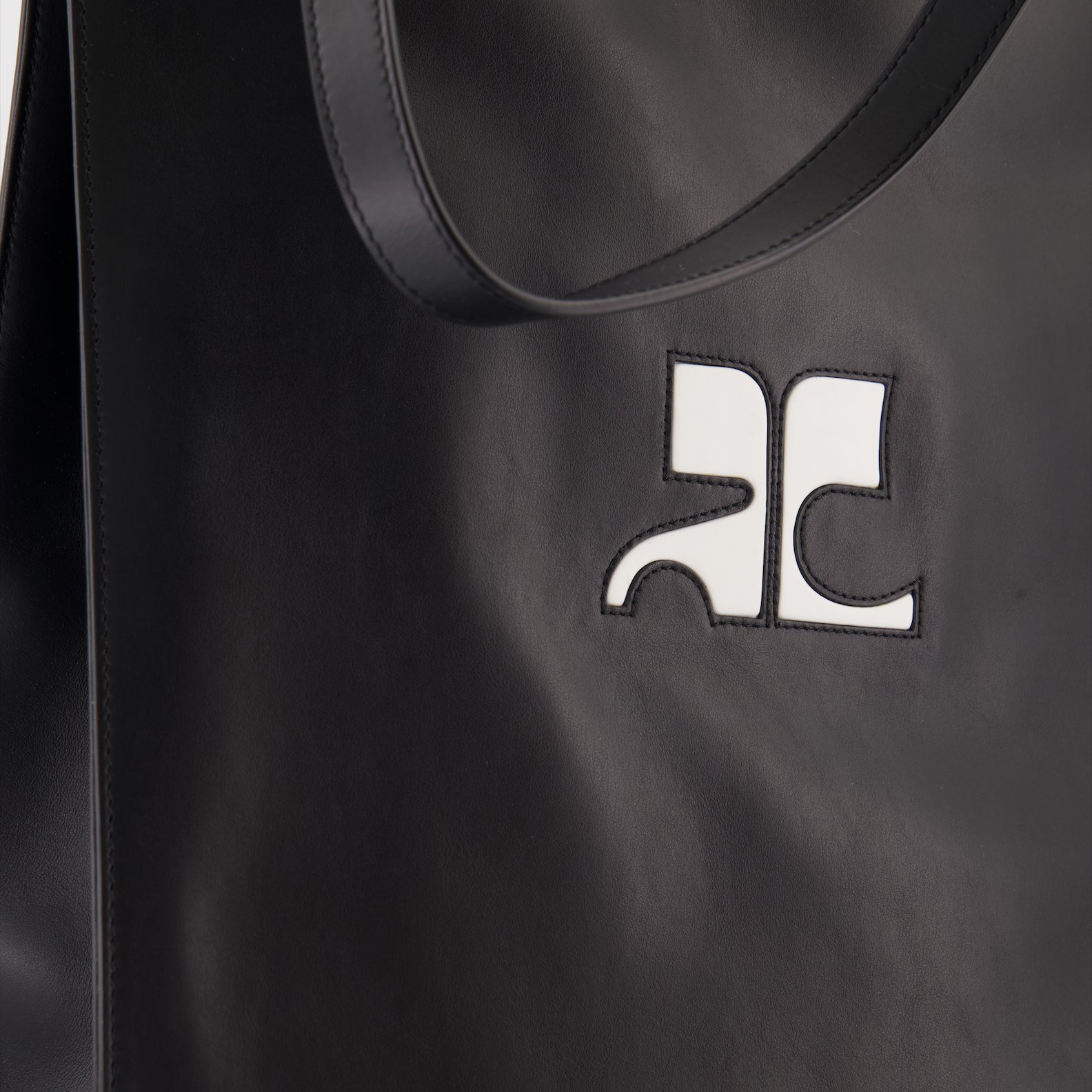Bolsos tote Sac cabas Héritage Courrèges Negro Homme