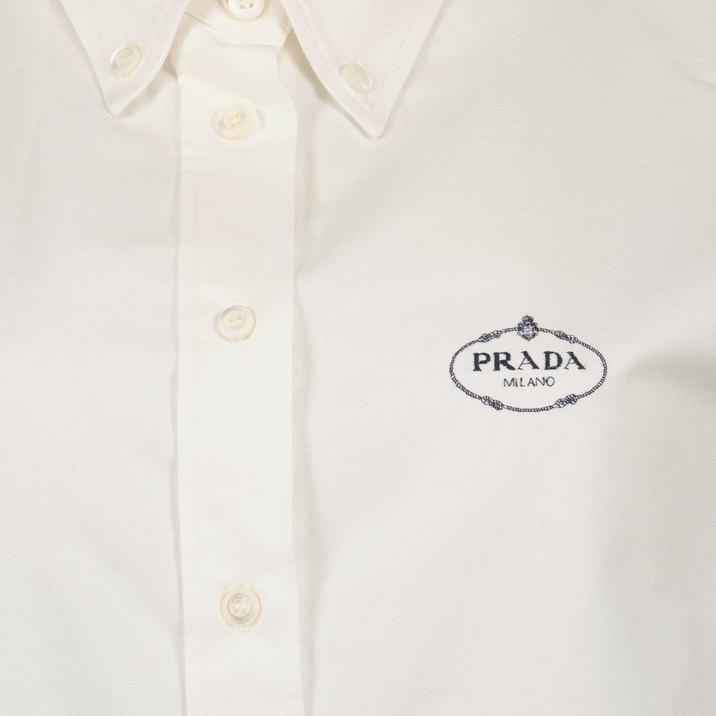 Hemden Ärmelloses Shirt Prada Weiß Femme