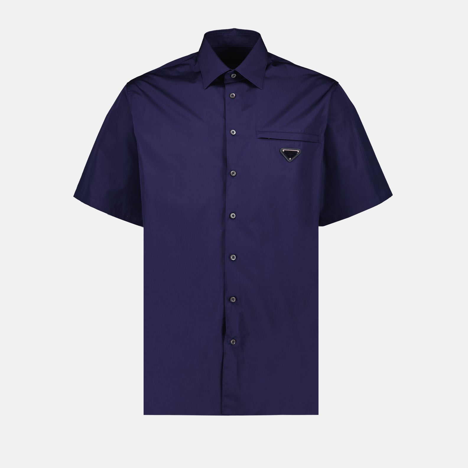 Camisas Chemise en coton Prada Azul Homme