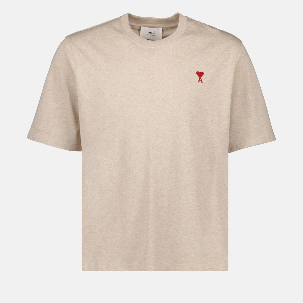 T-shirt T-shirt Ami de Coeur Ami PARIS Beige Unisex