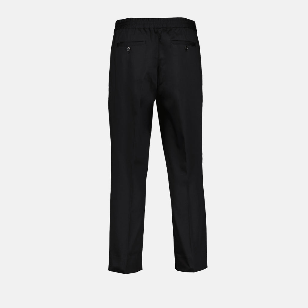 Pants Straight pants Ami PARIS Black Man