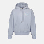 Felpe Sweat à capuche Ami de Coeur Ami PARIS Blu Unisex