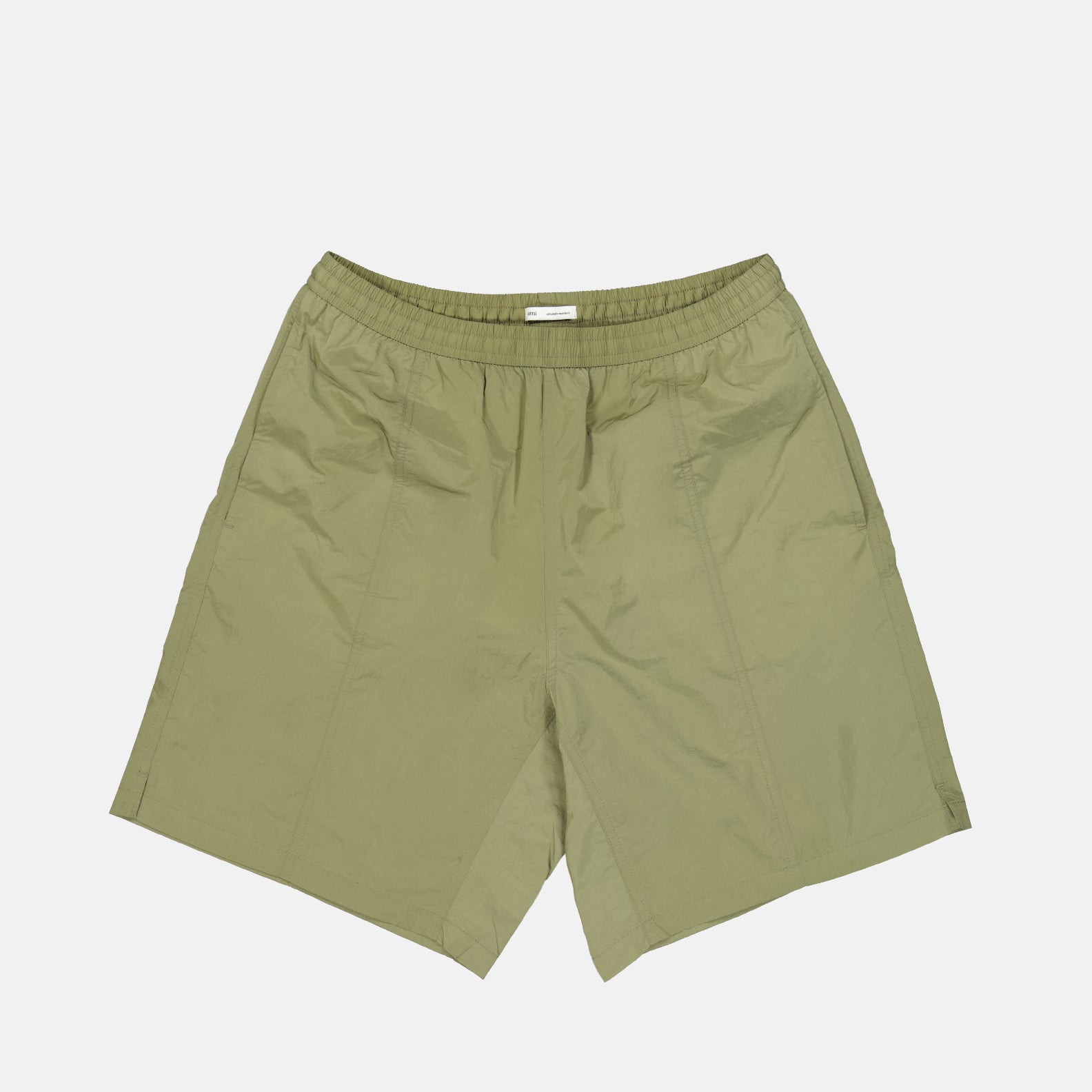 Beachwear Short de bain Ami de Coeur Ami PARIS Kaki Homme