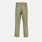 Calças Pantalon droit Ami PARIS Verde Homme