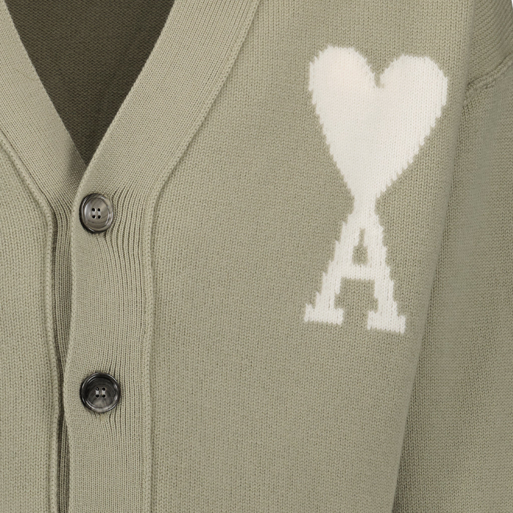 Maille Cardigan Ami de Coeur Ami PARIS Beige Unisexe