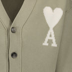 Maille Cardigan Ami de Coeur Ami PARIS Beige Unisexe