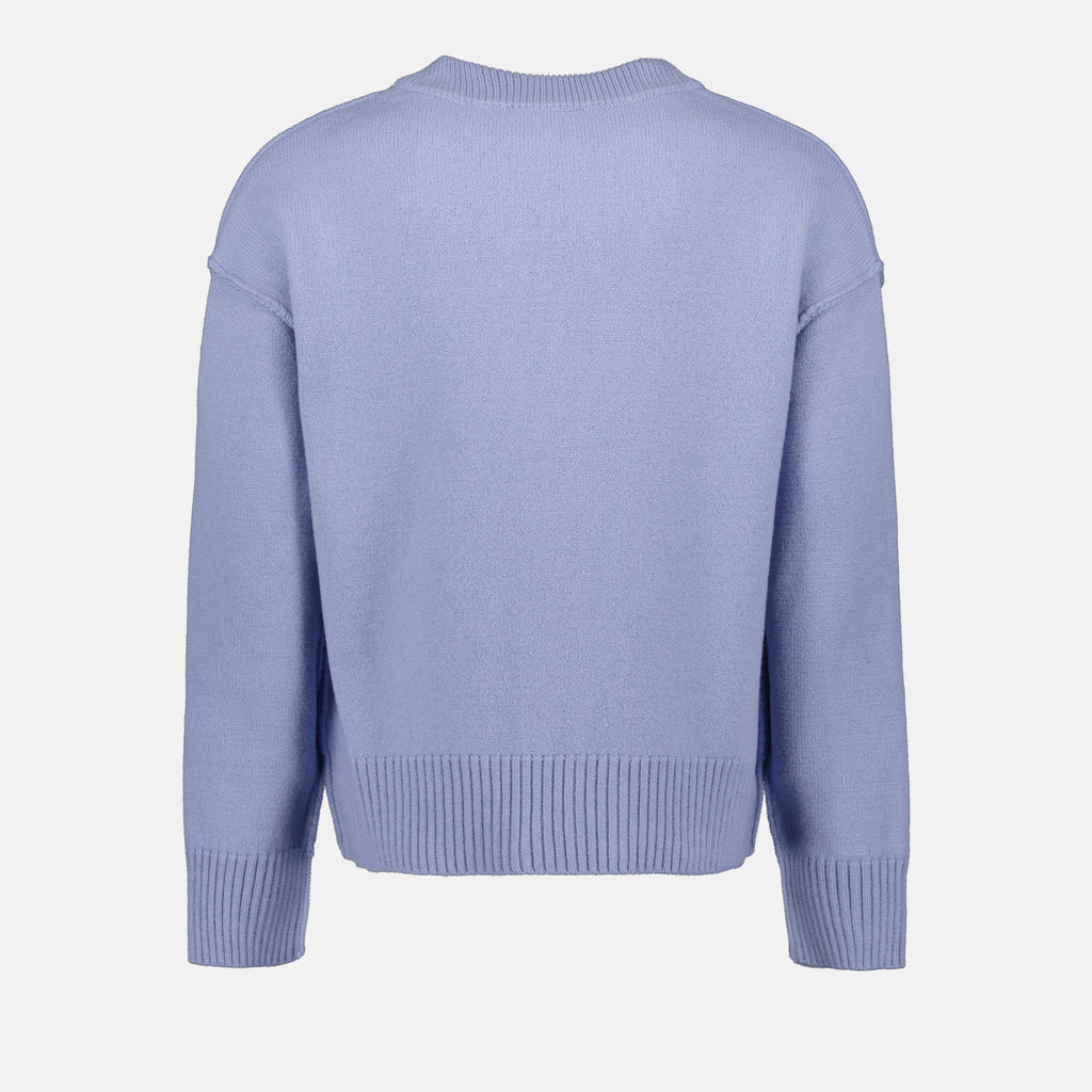 Maille Cardigan Ami de Coeur Ami PARIS Violet Unisexe