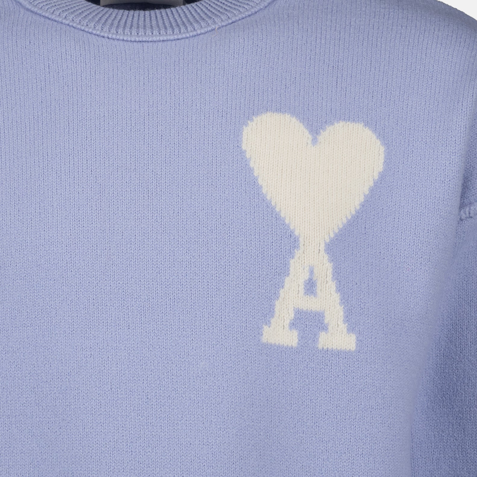 Maille Pull Ami de Coeur Ami PARIS Violet Unisexe