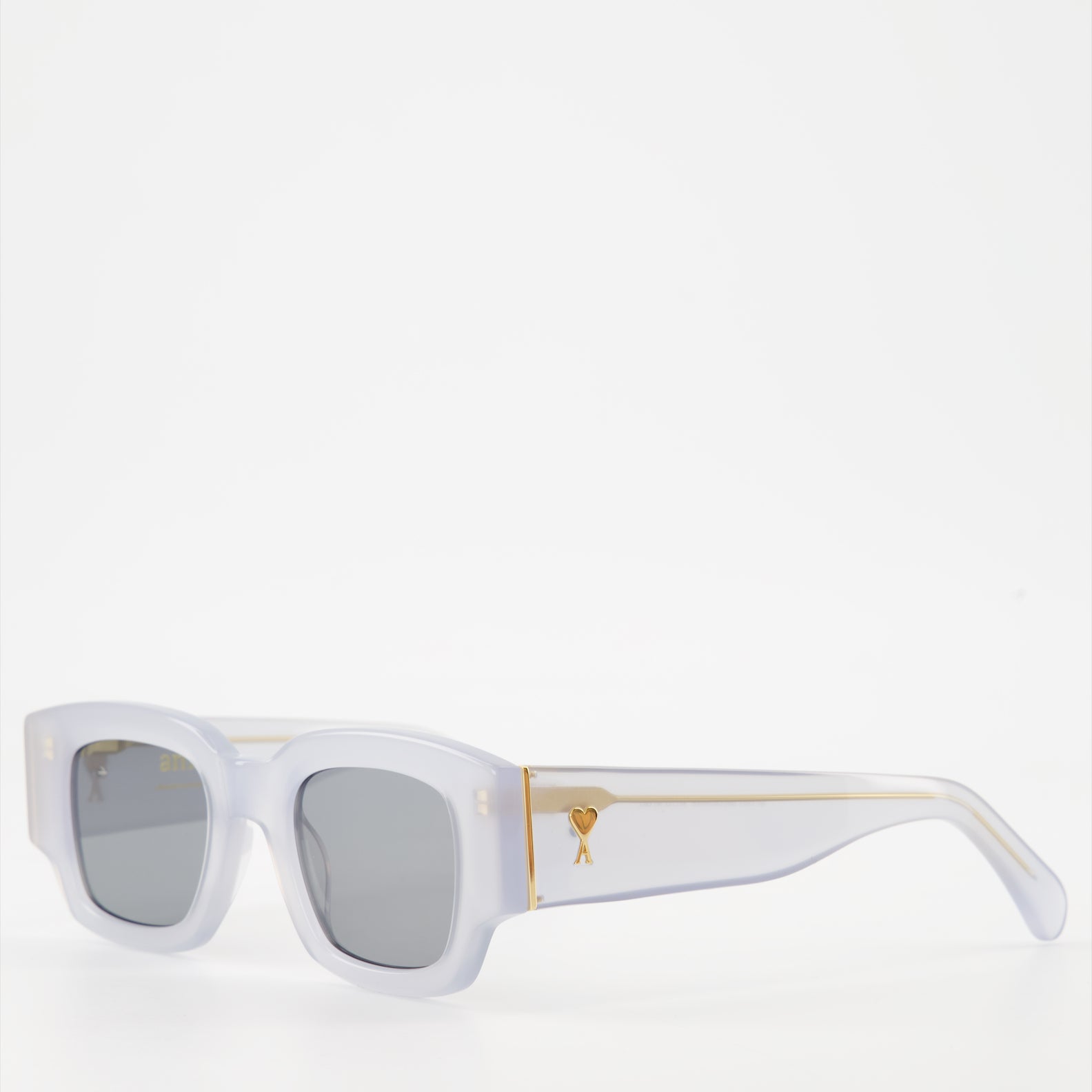 Lunettes Lunettes de soleil Ami de Coeur Ami PARIS Gris Unisexe