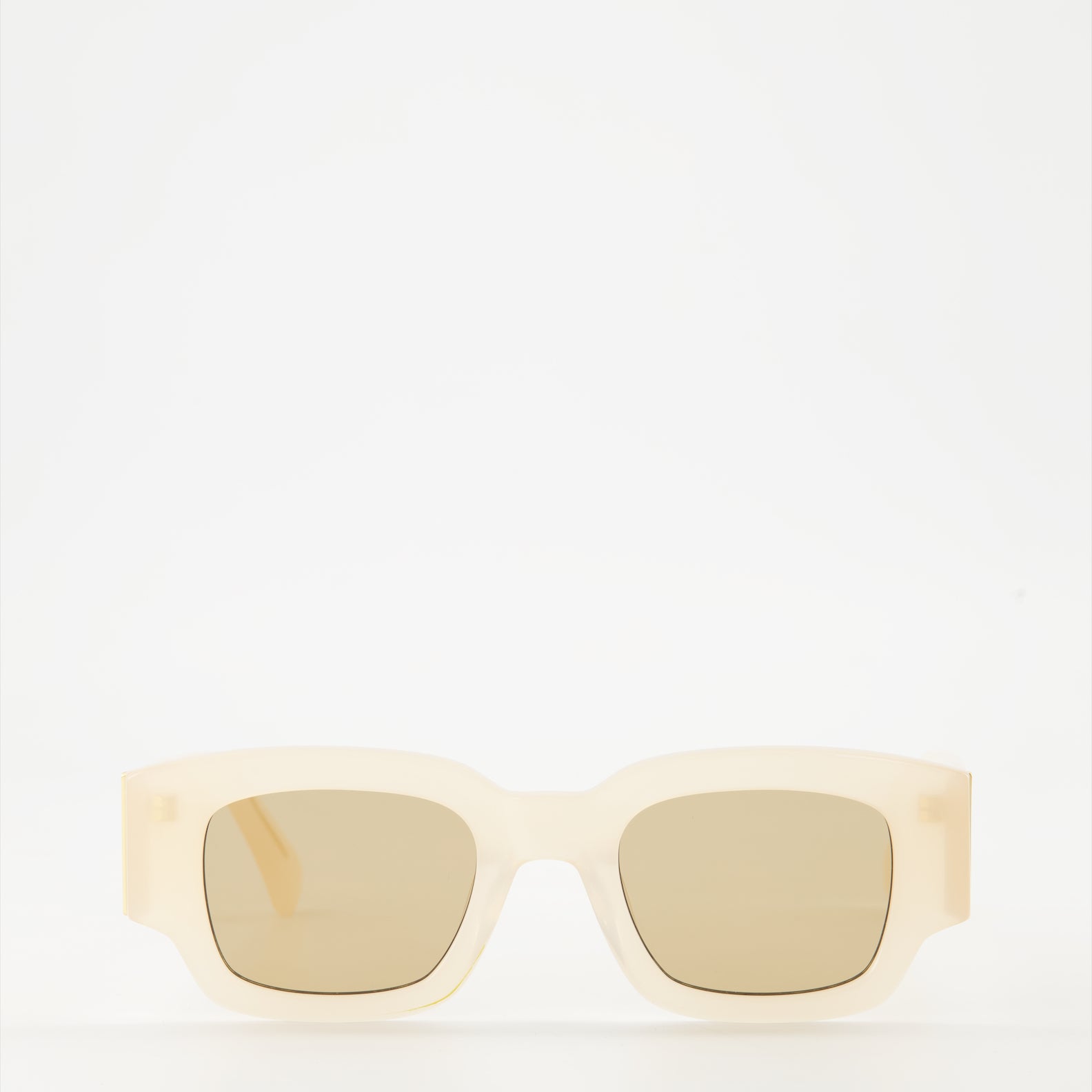 Lunettes Lunettes de soleil Ami de Coeur Ami PARIS Beige Unisexe