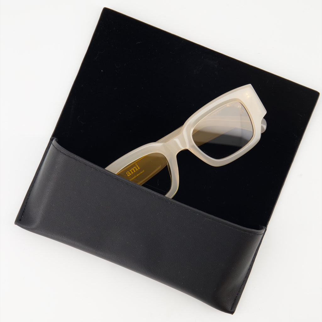 Occhiali Lunettes de soleil Ami de Coeur Ami PARIS Beige Unisex