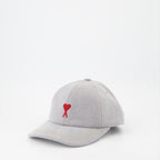 Chapeaux, casquettes et bonnets Casquette Ami de Coeur Ami PARIS Gris Unisexe