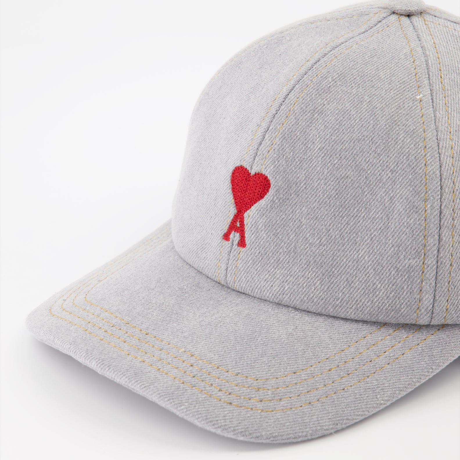 Chapeaux, casquettes et bonnets Casquette Ami de Coeur Ami PARIS Gris Unisexe