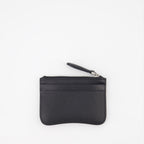 Kleine lederwaren Portemonnaie Ami de Coeur Ami PARIS Schwarz Unisex