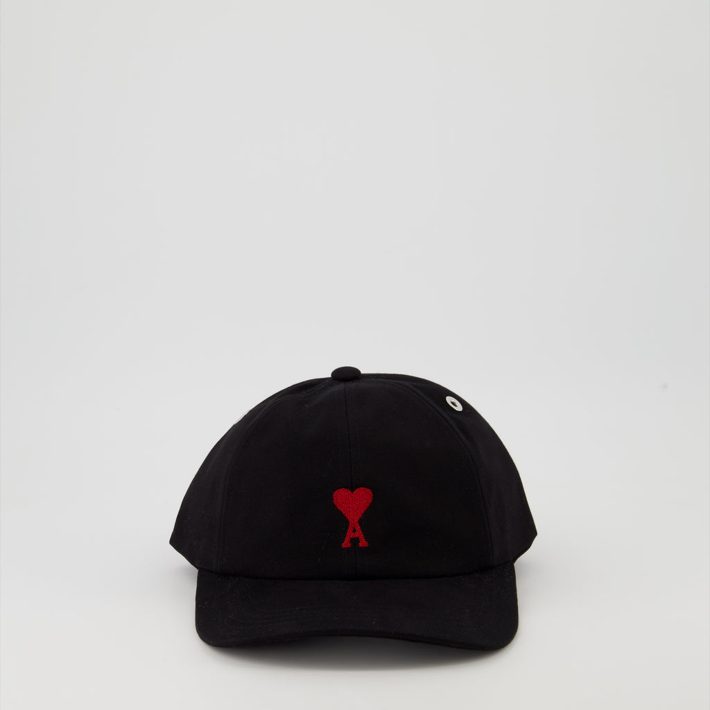 Chapeaux, casquettes et bonnets Casquette Ami de Coeur Ami PARIS Noir Unisexe