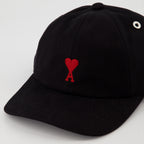 Chapeaux, casquettes et bonnets Casquette Ami de Coeur Ami PARIS Noir Unisexe