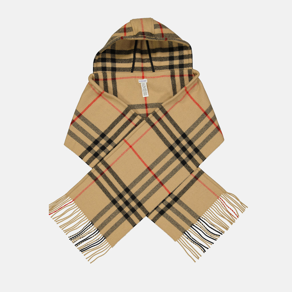 Écharpes, foulards et gants Écharpe à capuche Burberry Marron Unisexe